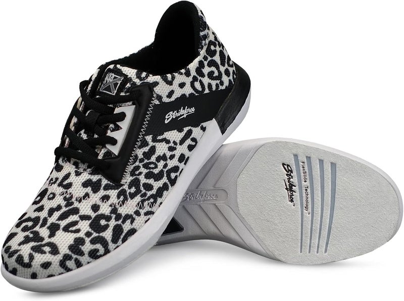 KR Strikeforce Lux Leopard Women's Athletic Bowling Shoe - Image 1